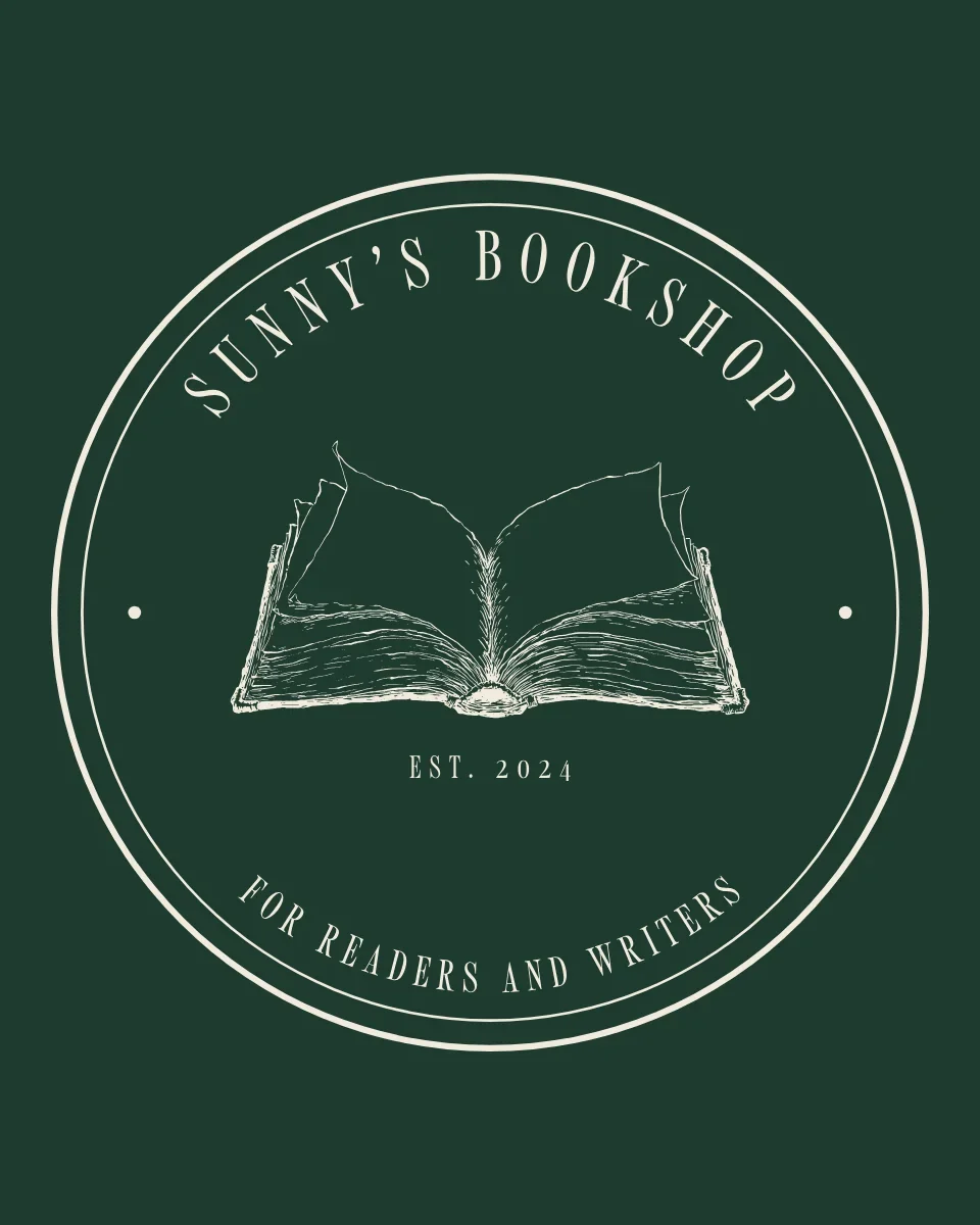 The Sunny's Bookshop seal in vellum on Library Green.