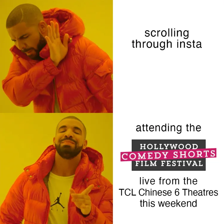 Drake meme social media graphic