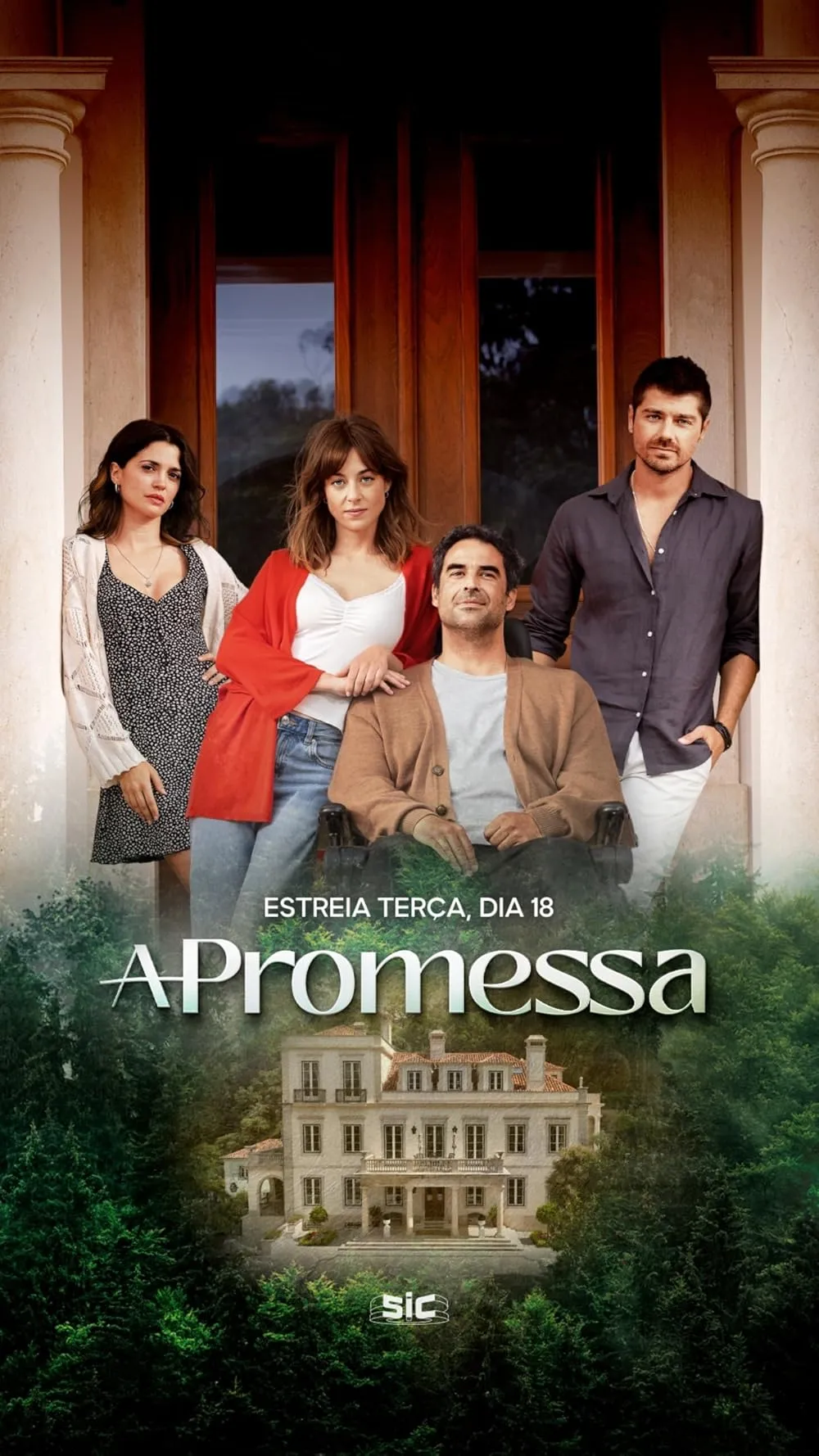 A Promessa &mdash; SIC TV novela poster