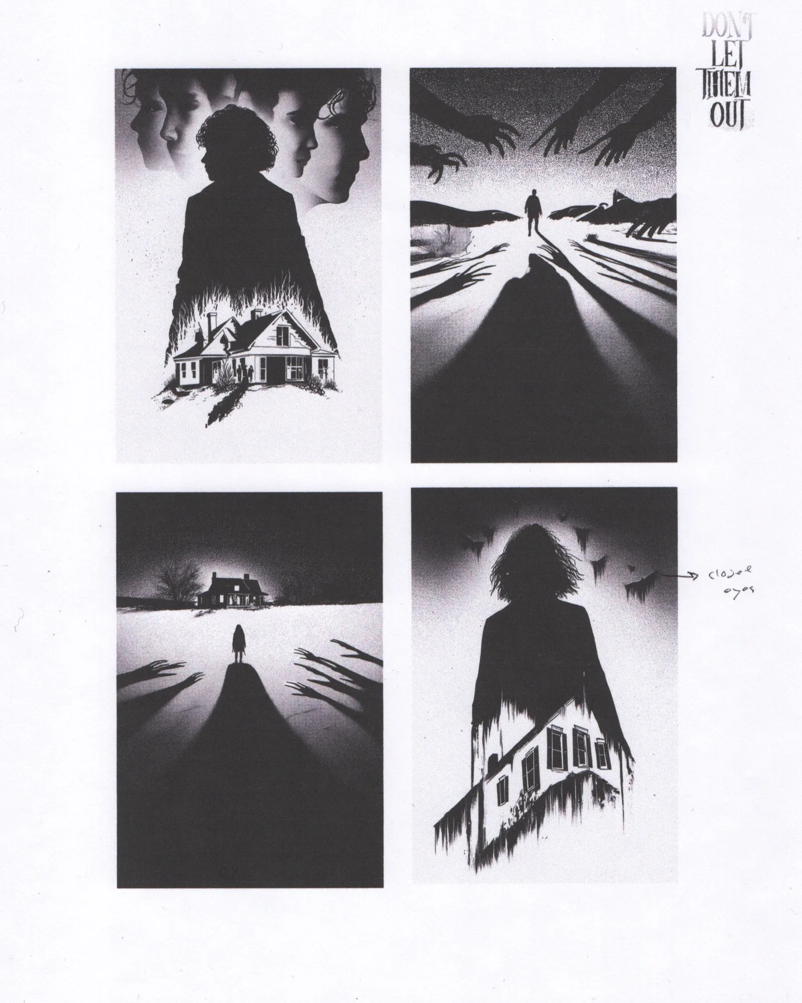 Don't Let Them Out — Process scans