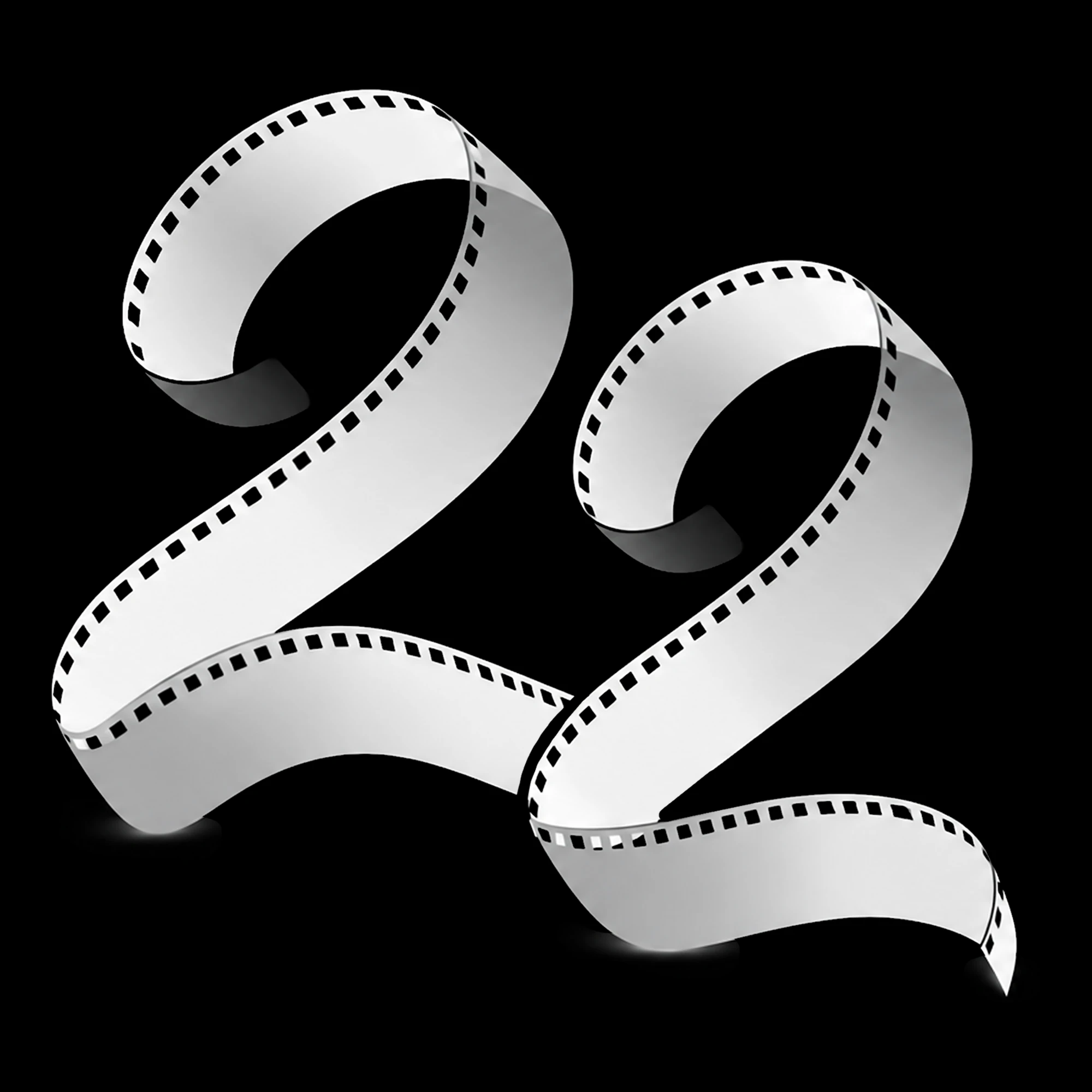 HollyShorts 22 logo, white on black