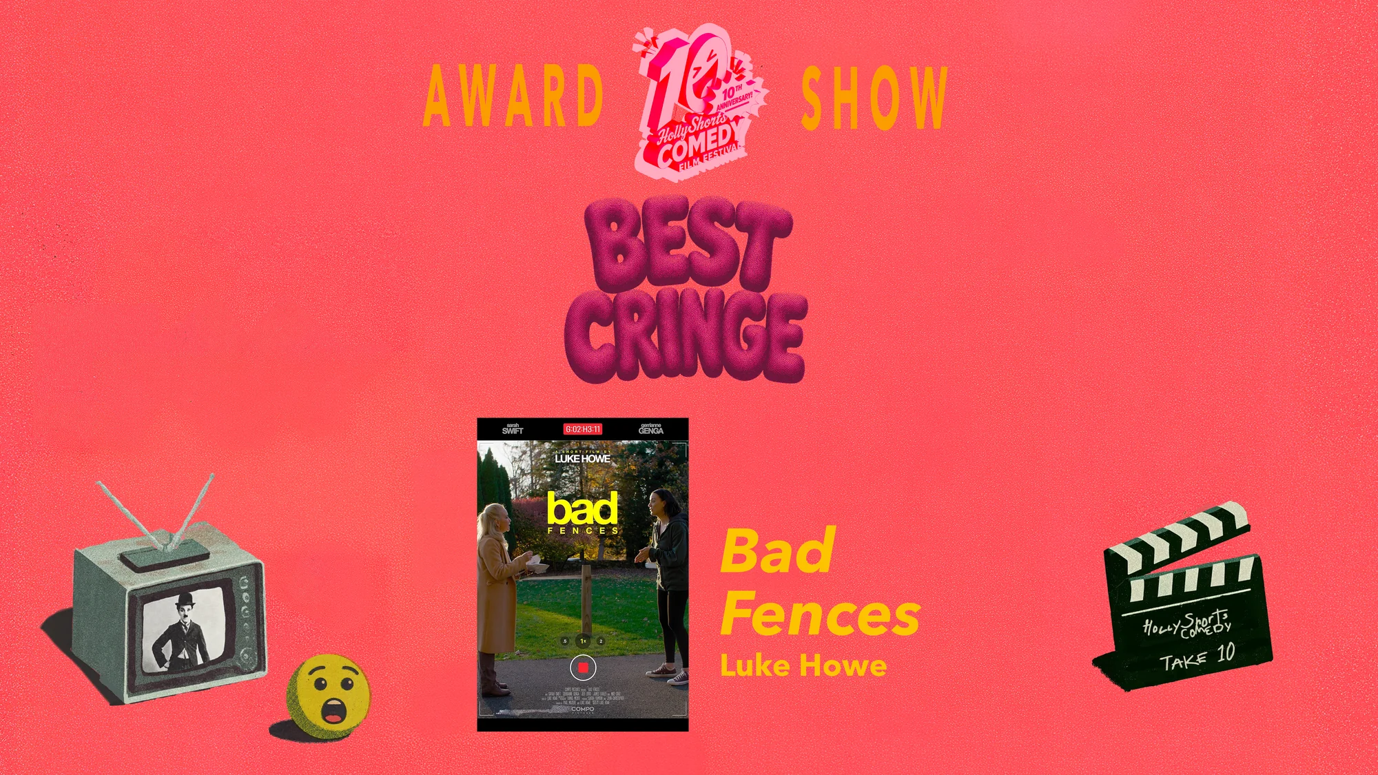 Award show slide: Best Cringe