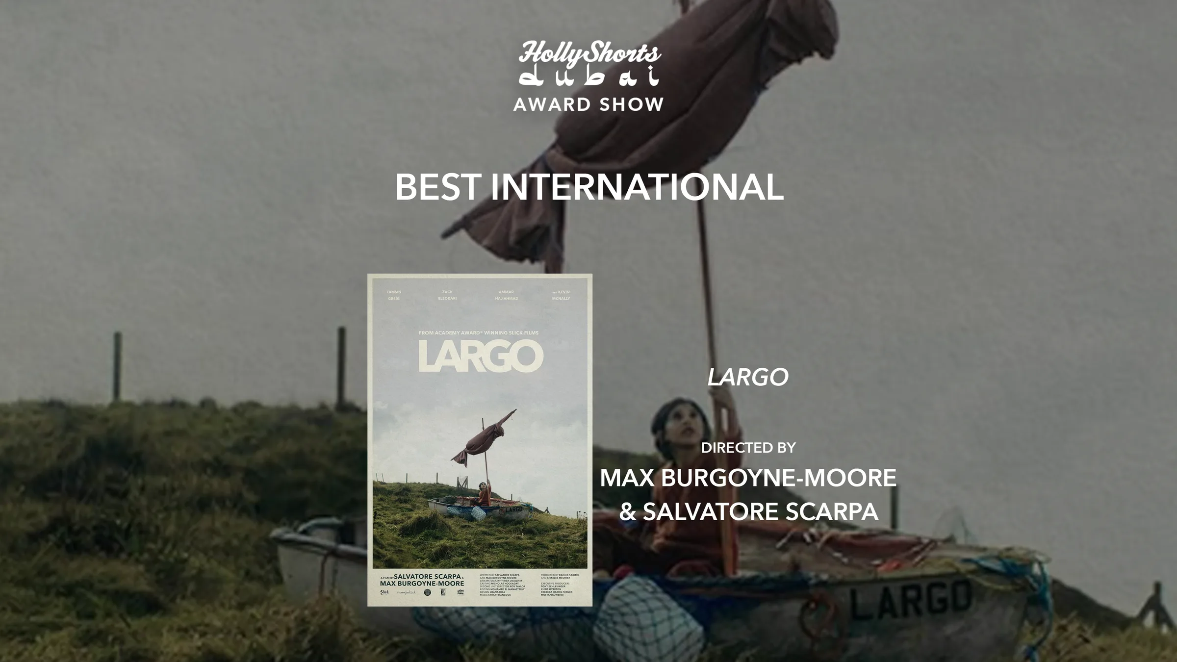 Best International award graphic