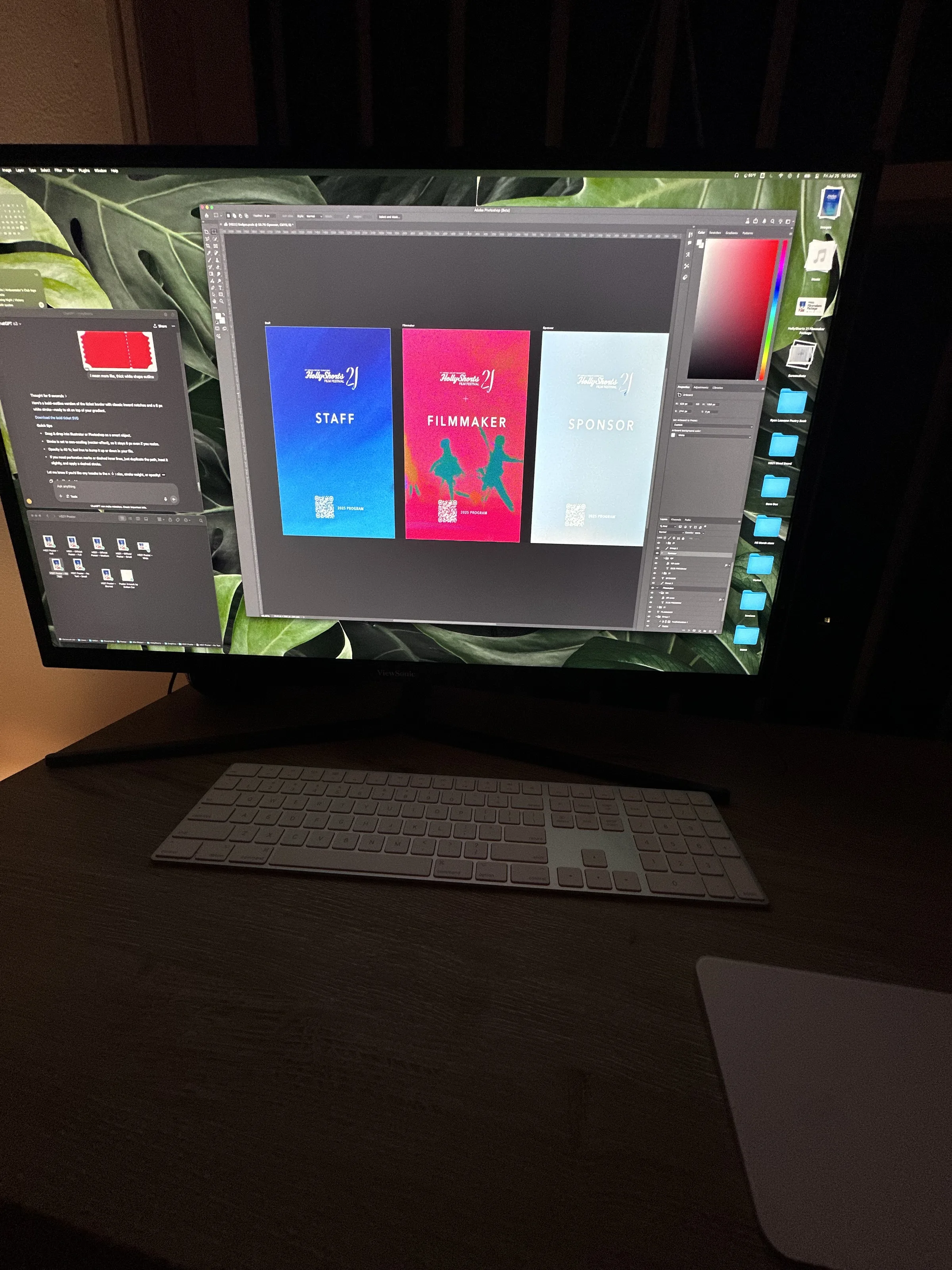 Designing badge layouts in Illustrator