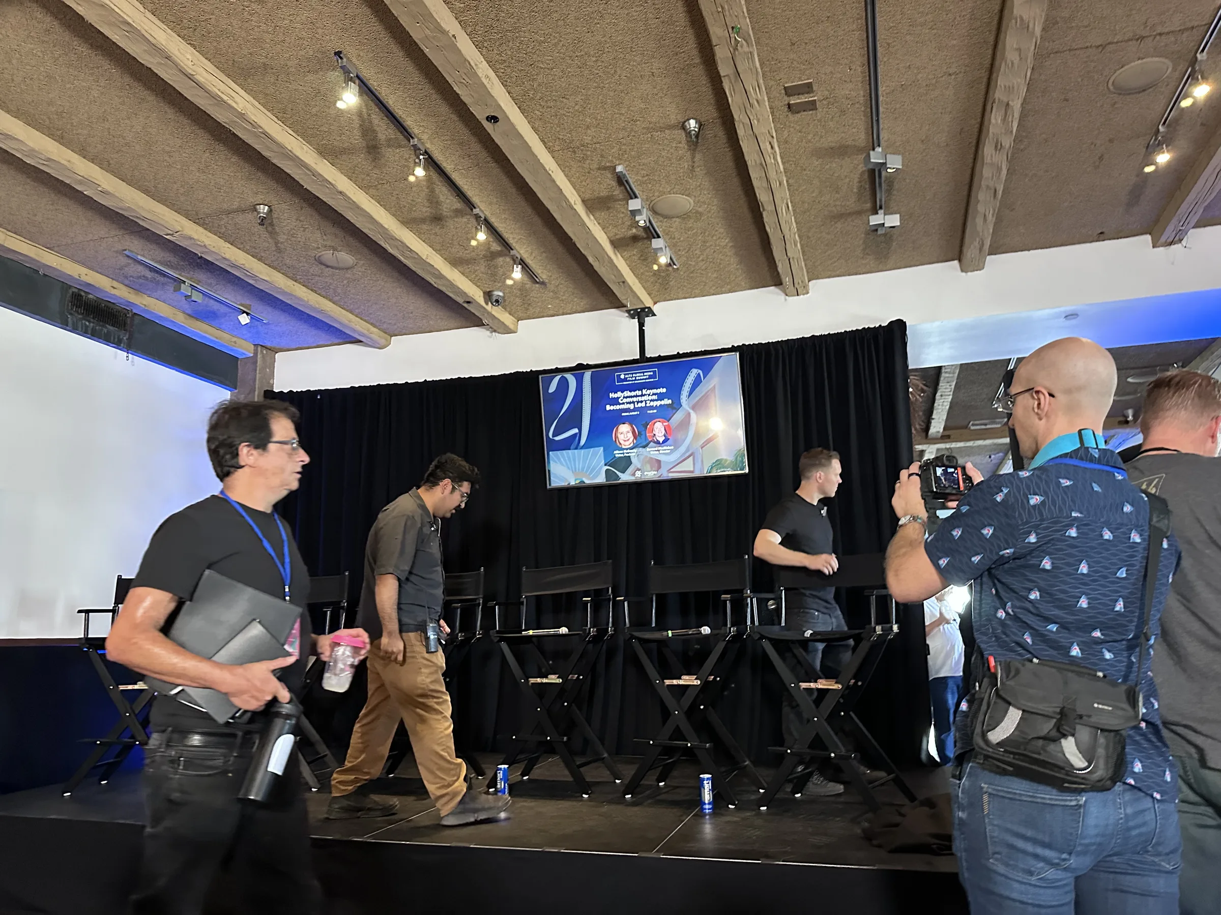 Film Summit stage setup