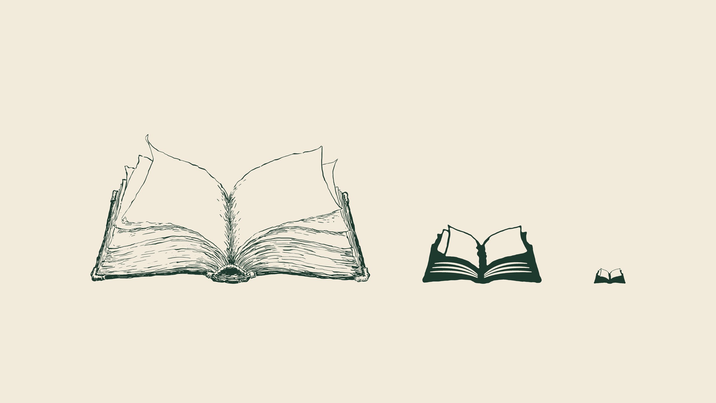 The book at three sizes: hero, digital and tiny.