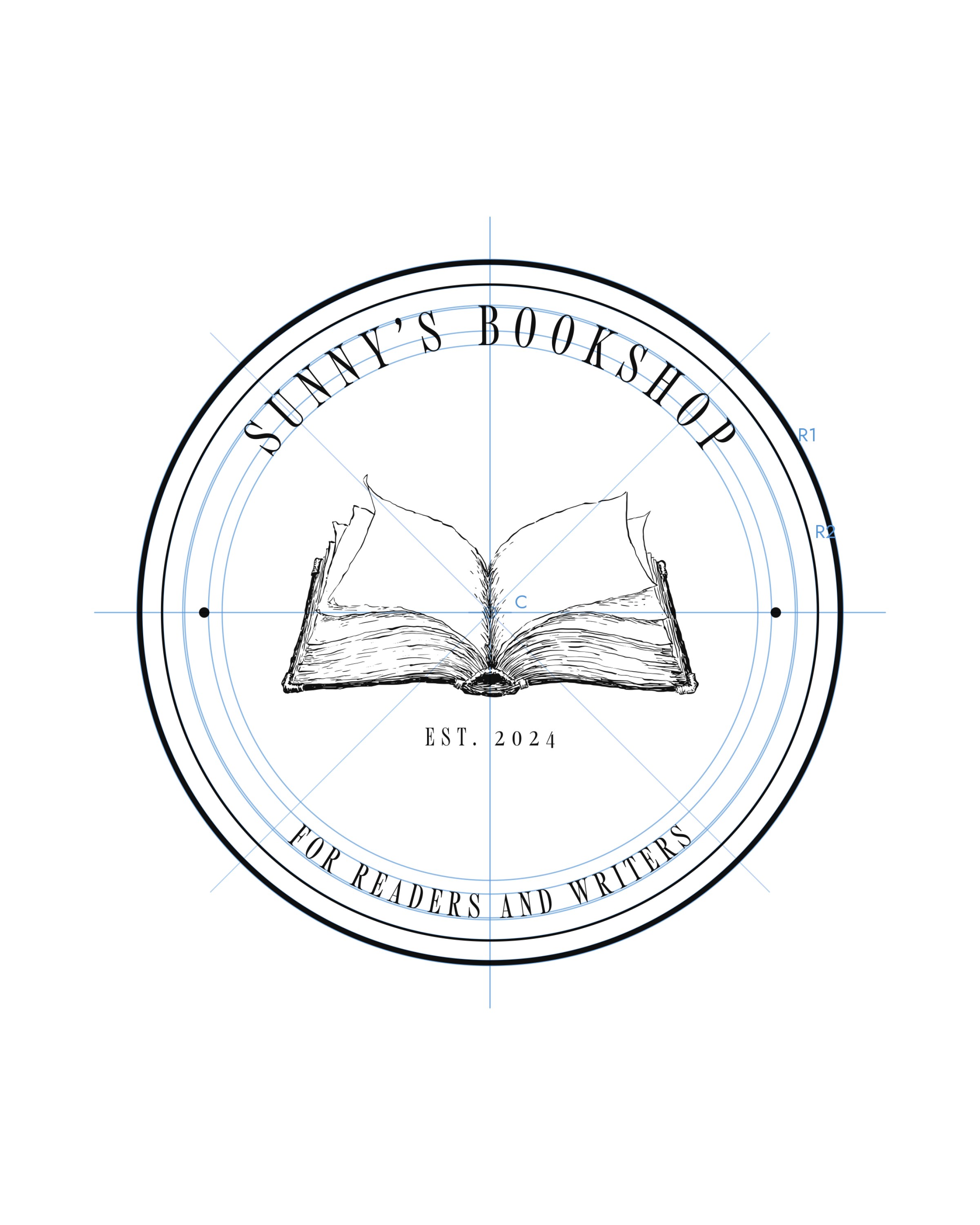 The seal with its construction circles.