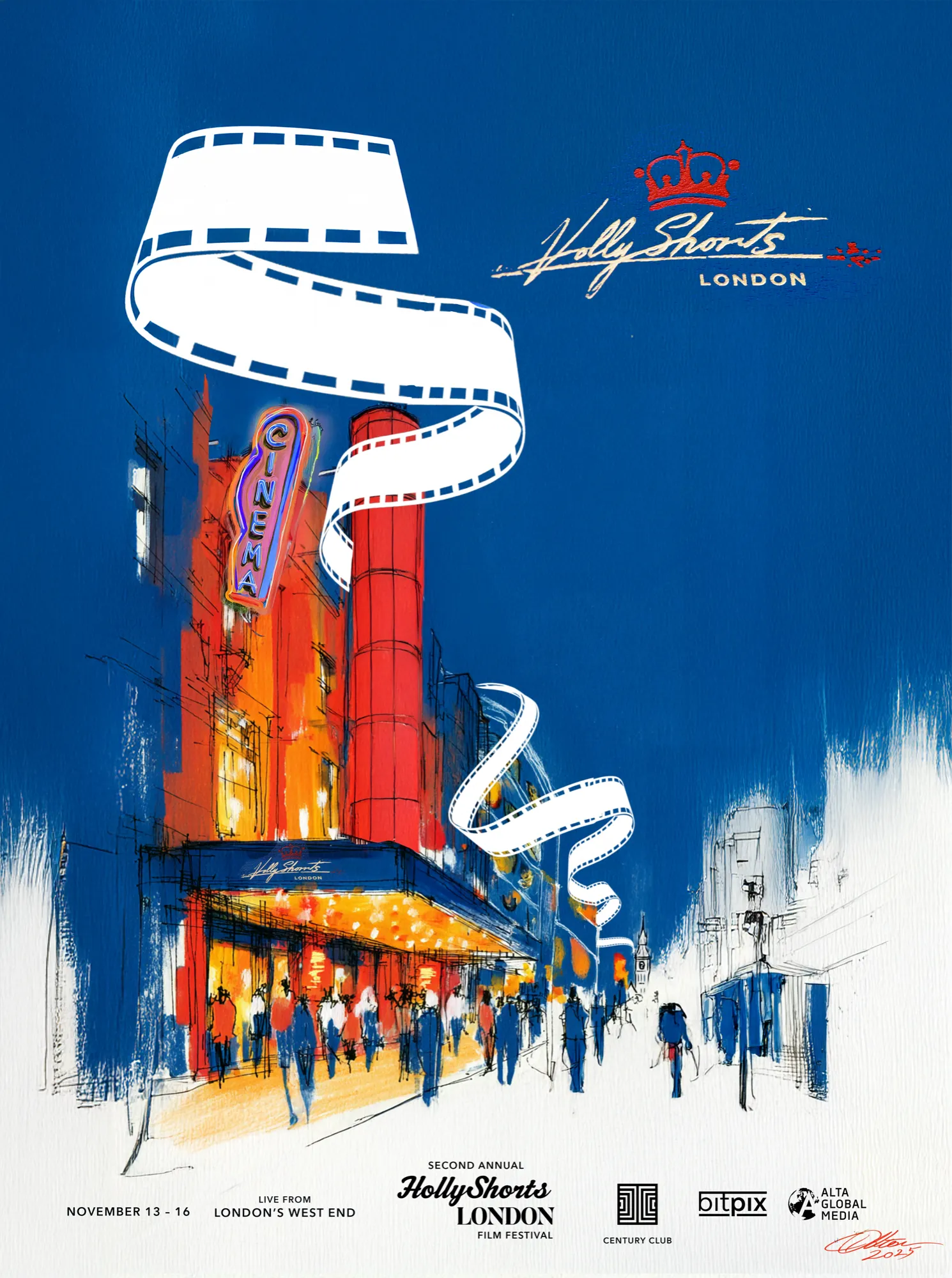 HollyShorts London 2025 poster